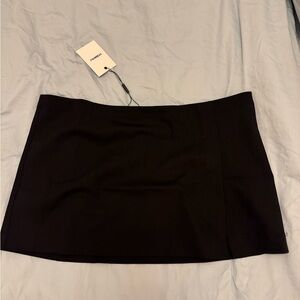 Miaou Black Mini Skirt